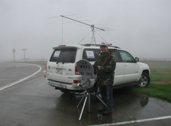 W9FZ at Summit, SD in fog