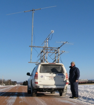 EN-45 near Athens, WI . I'd say about -5 degees